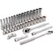 Dynamic Tools 3/8" Drive 35Pcs 6 Point, Std/Deep Metric Socket Set, 6mm - 20mm D010011 - alternate 1